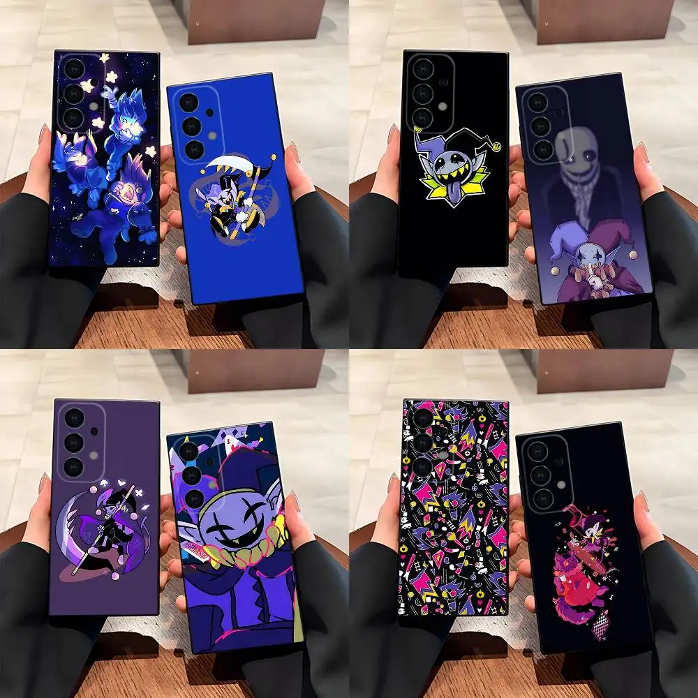 

J-Jevil D-Deltarune Game Phone Case For Samsung S25,S24,S21,S22,S23,S30,Ultra,S20,Plus,Fe,Lite,5G Black Cover