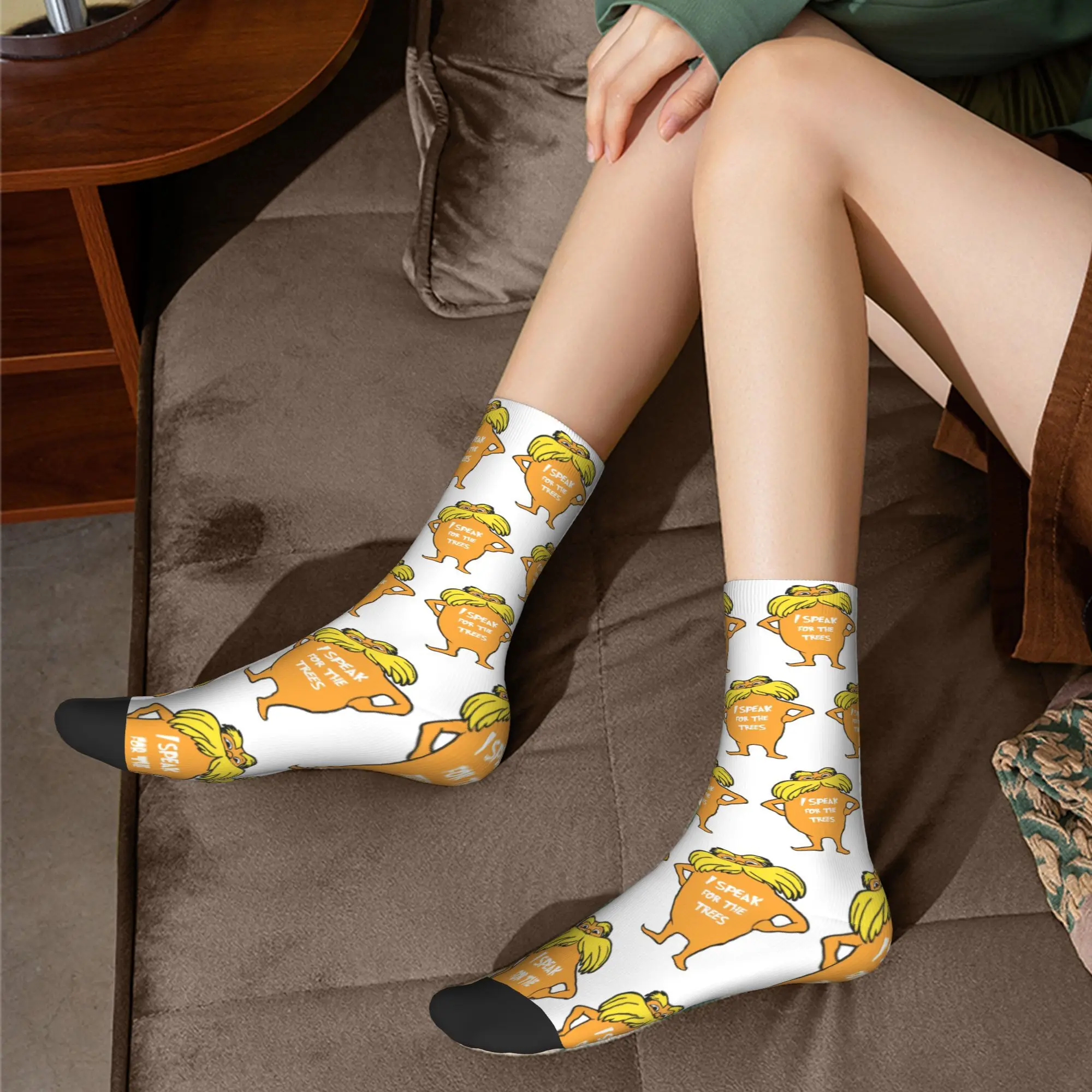 オールシーズン ロラックス 樹木を守る靴下 原宿風 ストッキング スポーツ ミドル丈ソックス ソフト メンズ レディース 誕生日プレゼント