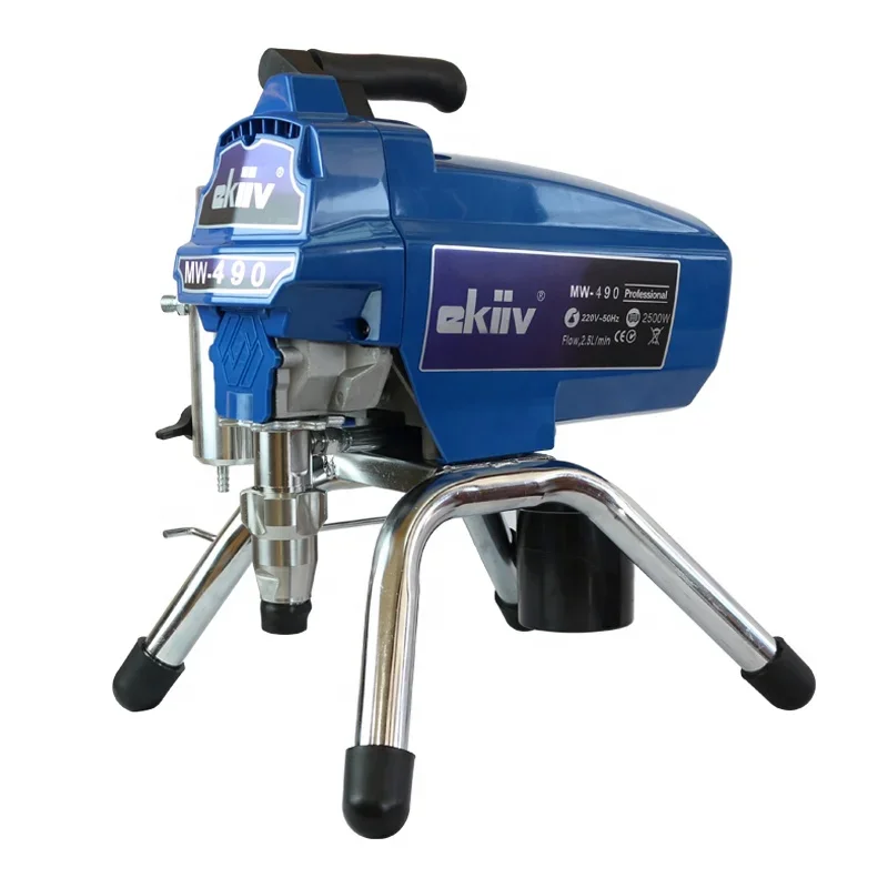 M490 spray paint machine paint steel structure spray gun high pressure airless paint coating project machine