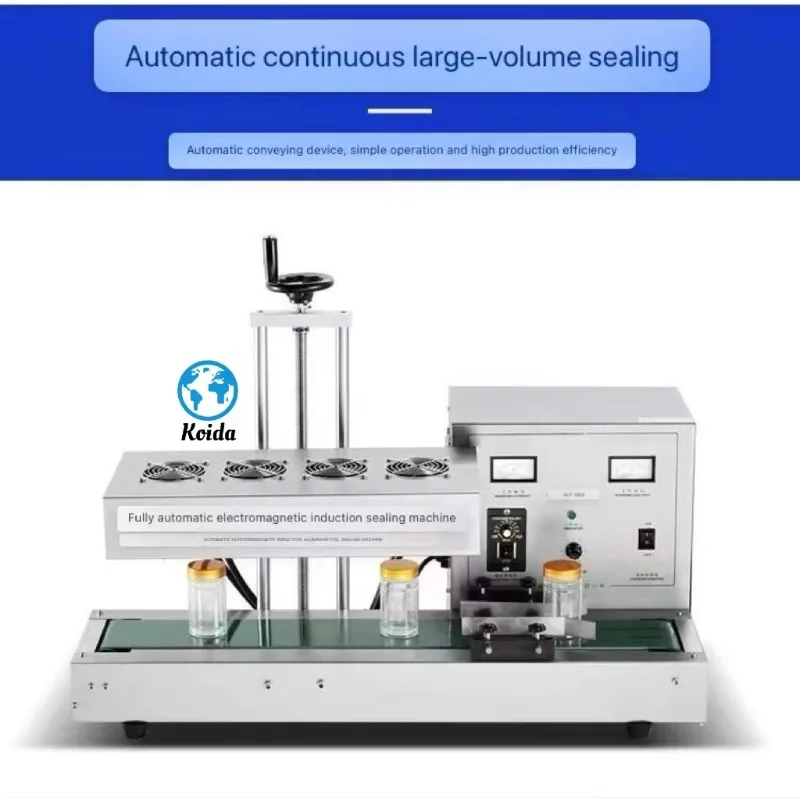 Automatic Plastic Bottles, Cans, Aluminum Foil Lid, Lid, Electromagnetic Induction Sealing Machine