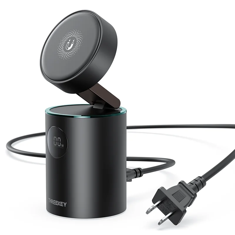 حامل سطح المكتب المغناطيسي MagSafe، وiPhone 13 Pro Max، يقدم حلًا أربعة في واحد مع سرعة شحن 20 وات. #2