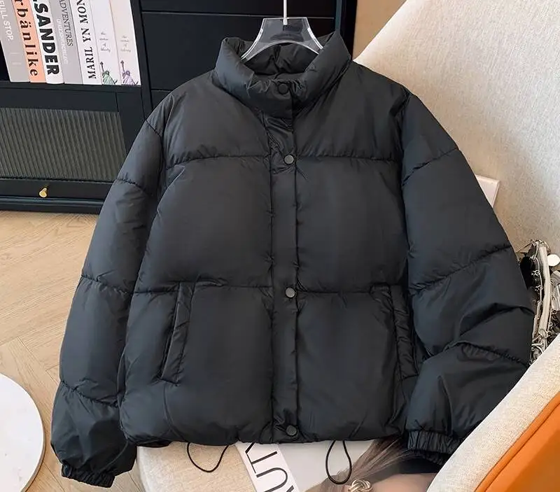 

Parkas Womens Real Rabbit Fur Autumn Flock Embroidered Gathered Sashes Ruched Buttoned Pleated Layered Flared Lovely Feminina OL