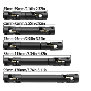 Metal Spline internal transmission axis, universal common driveshaft to 1:10 rc car crawler, axial gladiator SCX10 YK4082 TRX4 TF2 D110 6 Main Sales Axis - №6