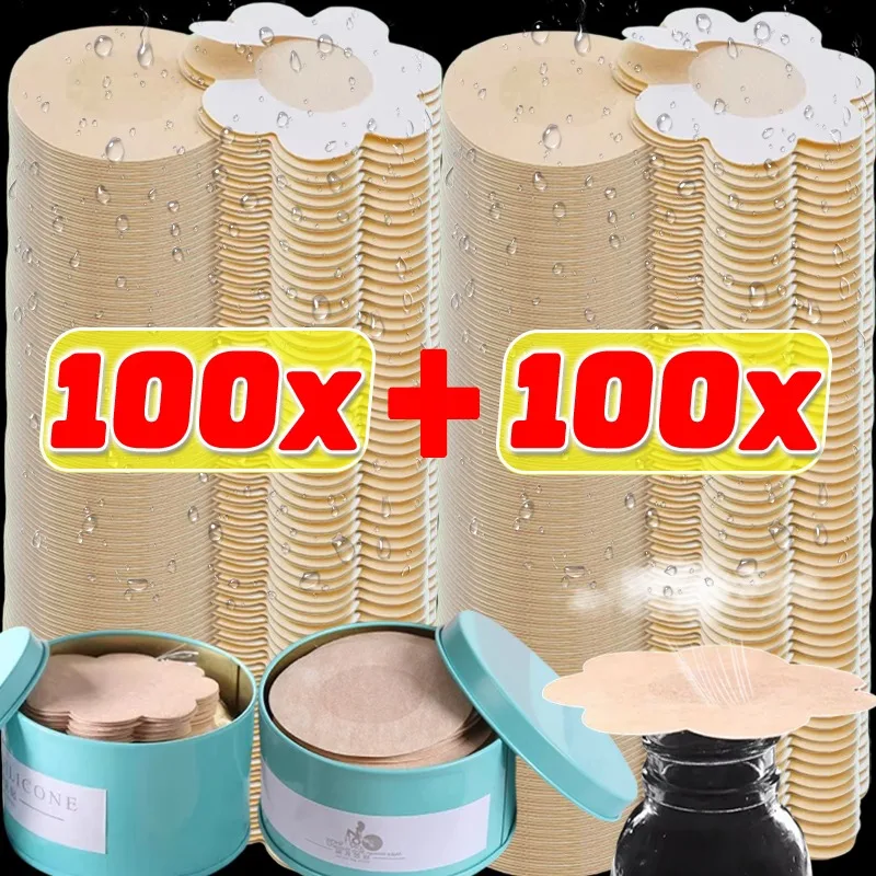 

200pcs Women's Safety Nipple Cover Stickers Sexy Breast Lift Tape Patch Intimates Self-Adhesive Invisible Bra Chest Nipple Pads