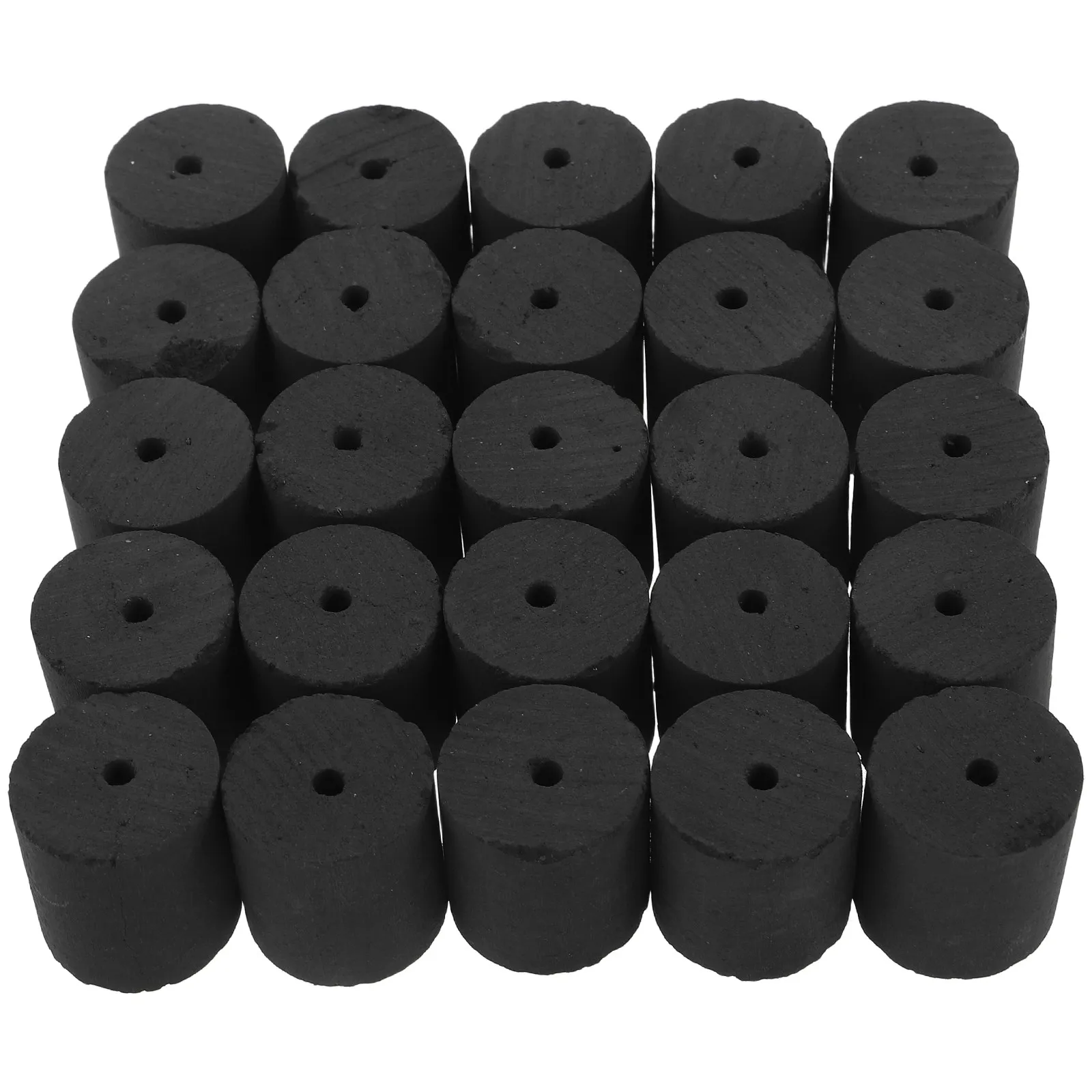 25Pcs Smokeless Moxa Sticks Traditional Moxibustion Therapy Moxa Rolls 2.8x2.5cm Salon Grade Neck Shoulder Pain Relief Clean