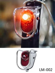 Vintage Mountain Bike Small Fold Rear Earth Removal/fender Taillight Universal Reflector Warning Light