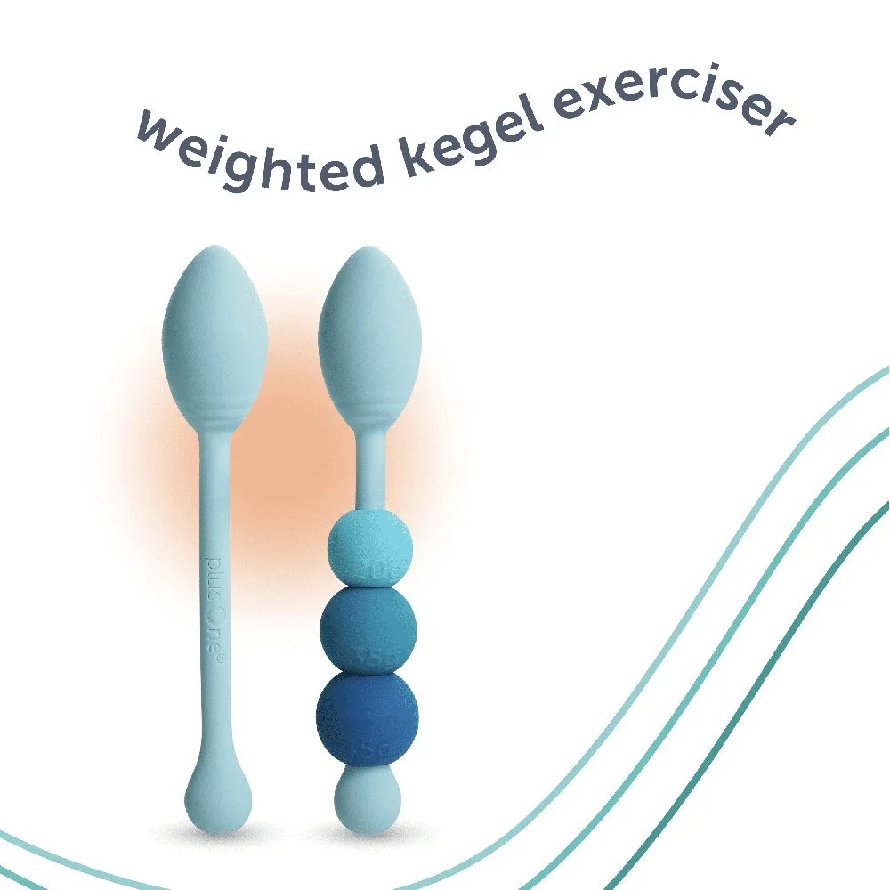 ชุดออกกําลังกาย Kegel ซิลิโคนถ่วงน้ําหนักพร้อม 3 น้ําหนักการเสริมสร้างพื้นอุ้งเชิงกรานและความอดทนการฝึกอบรมกันน้ําทําความสะอาดง่าย