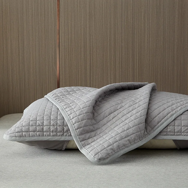 Waterproof Pillow Protector Stain Resistant Pillow Cover Barrier Against Oil Sweat Saliva Dirt Soft Breathable Hypoallergenic Pi