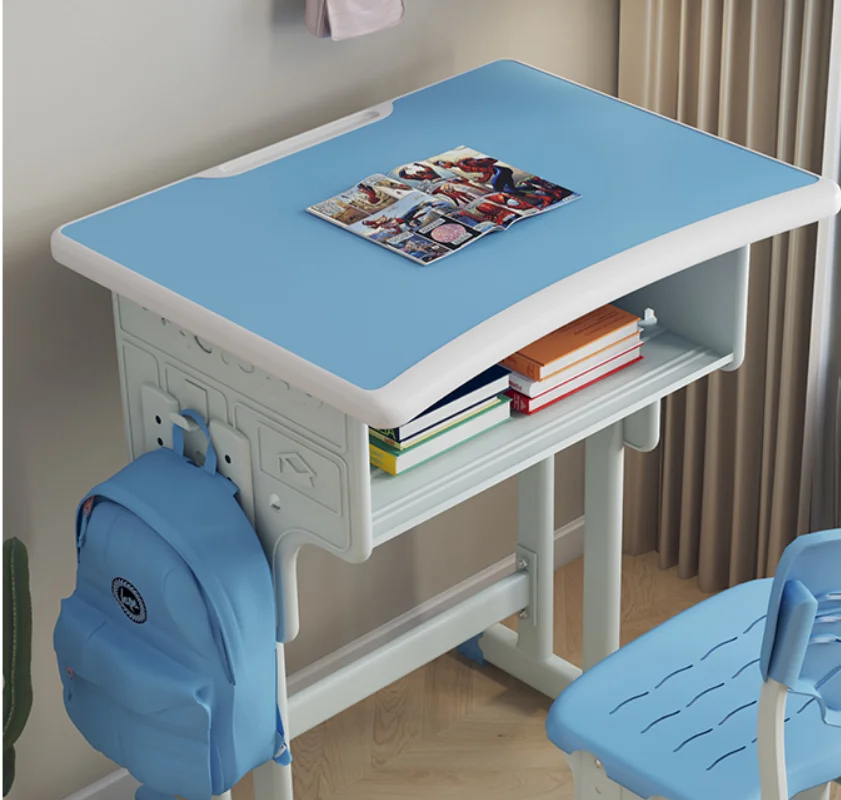 School matching primary school students' desks, household children's learning desks, writing desks, chairs, boys' homework desks