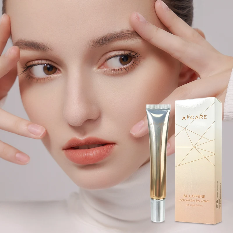 6% Caffeine Eye Cream with 1% Retinol Serum - Anti-Aging under Eyes Bags Dark Circles Puffiness Treatment for Men And Women