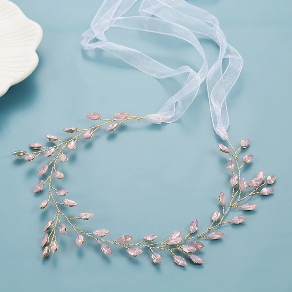 

Elegant Bridal Headband Wedding Hair Accessory For Party Banquet Ceremony Decoration Rhinestone Headband \N(：126)