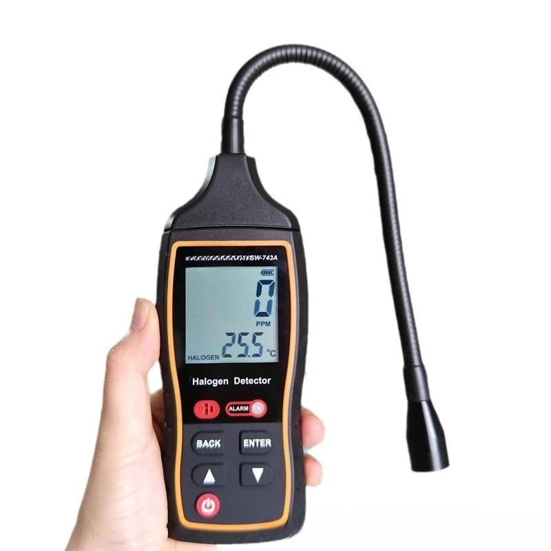 

Air conditioner leak detection, halogen gas fluorine leakage detector