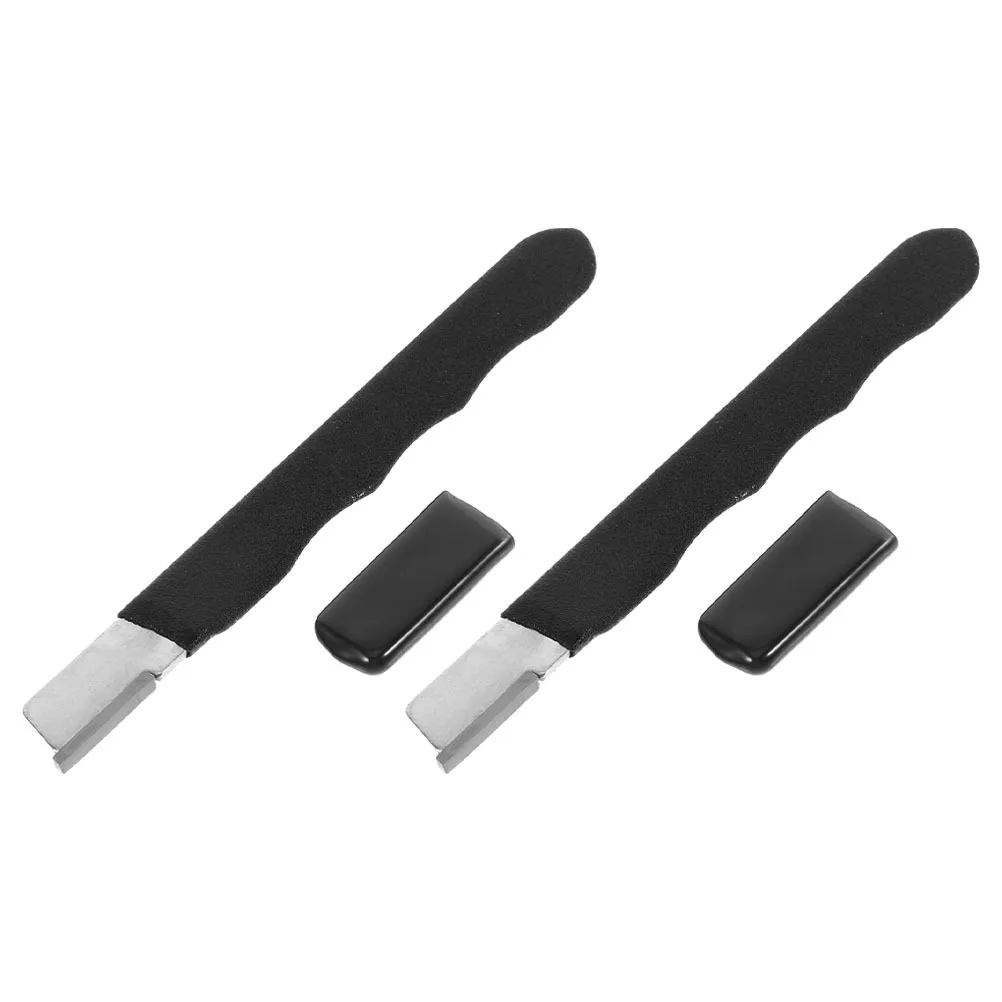 

2Pcs Multi-Function Sharpener for Pruning Shears Garden Scissors Axes Lawn Mower Blades Efficient Reliable Edge Restorer