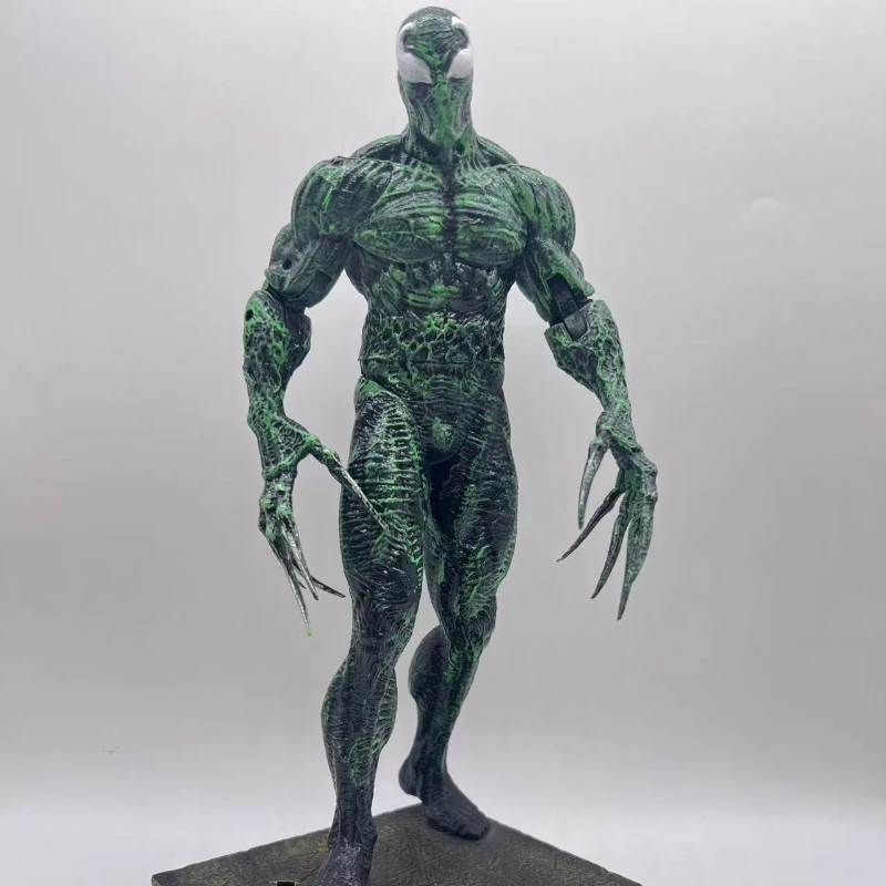 30cm New Spider-Man Symbiosis Toxin Action Figure Anime Characters Model Statue Ornaments Collection Desktop Display Gift Toy