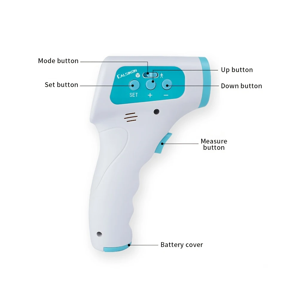 Digital Ear Thermometer Forehead Non-Contact Baby Body Termometro Infrared LCD Adult Fever IR Household Health Readings