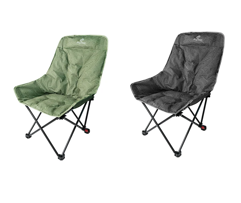 Padded outdoor folding chair three-speed adjustable camping office lunch break sitting and lying down