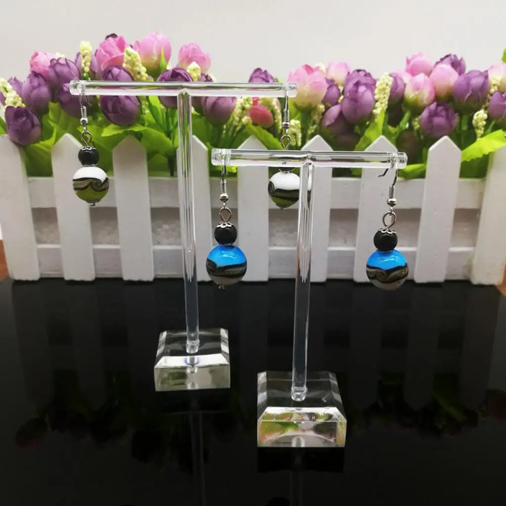 

Подставка-органайзер для сережек (2 шт.), Т-образная, для демонстрации ювелирных изделий