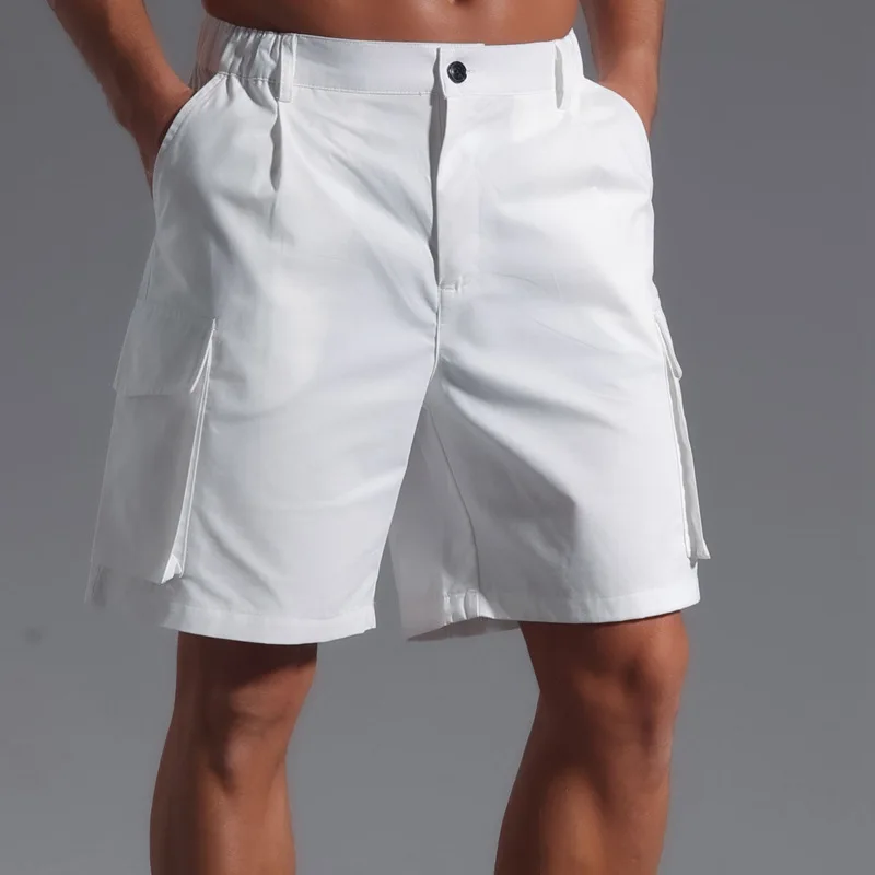 Sexy Swimwear Men Swimming Shorts Men'S And Winter Fleece Trousers Men'S Label Solid Color Casual Sports Casual Clothing шорты