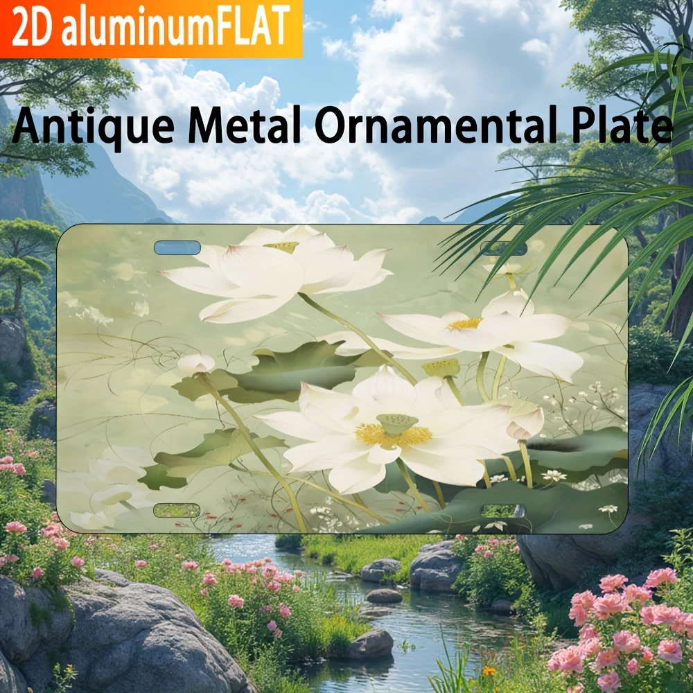 2D Flat, 2D Flat Decorative Plaque, 30*15cm / 6*12 Inches, High-Definition UV Printing, Christmas Decoration. Suitable for Indoo