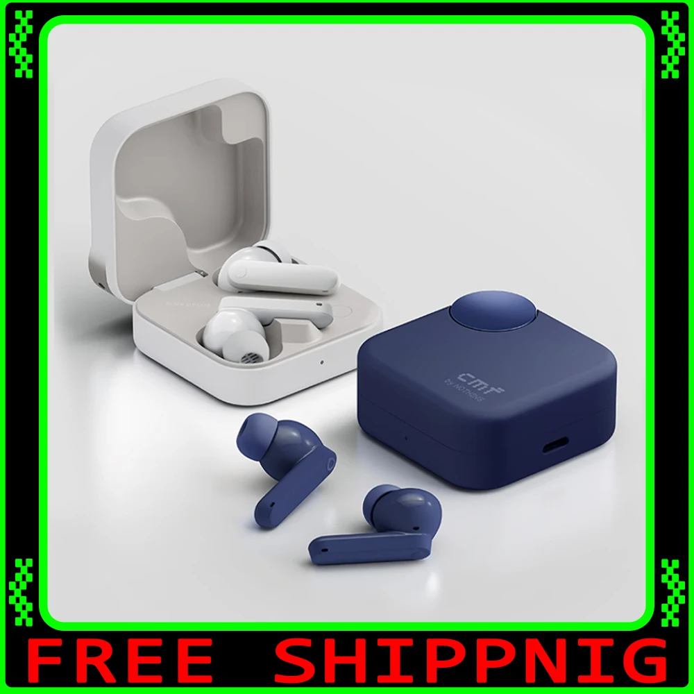 CMF by Nothing Buds 2 Plus Wireless Bluetooth Earphone 50dB Hybrid Active Noise Reduction Long Battery Life Headphones Custom