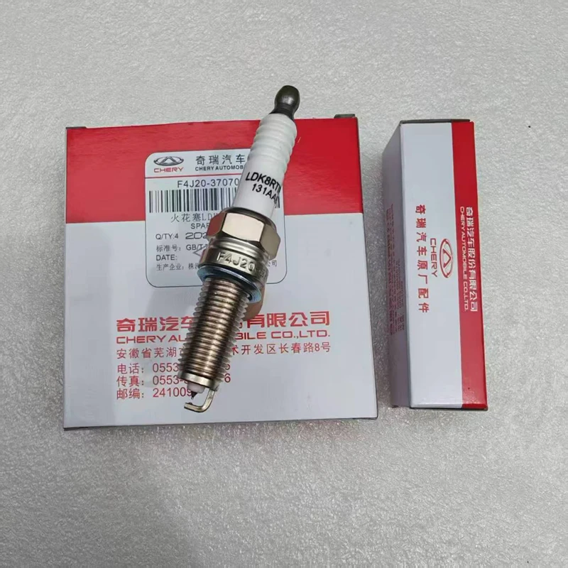 

4pcs/set Spark Plugs for CHERY Tiggo 8/9,Tiggo 8 Max drive,Arrizo 8,Exeed VX,RX,TXL 2.0T, F4J20-3707010