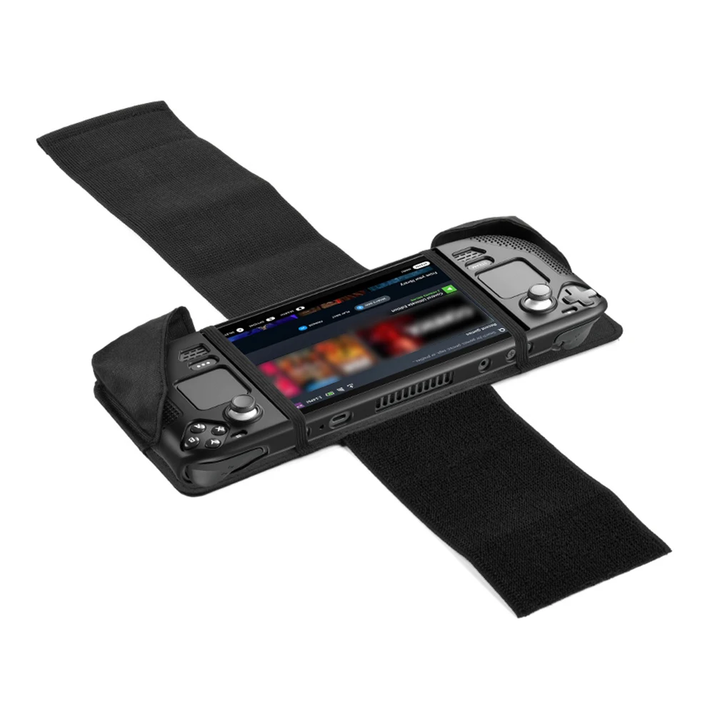 

Крепление для Steam Deck на подголовник автомобиля, износостойкий нейлоновый ремень-держатель для консоли, аксессуары для геймеров