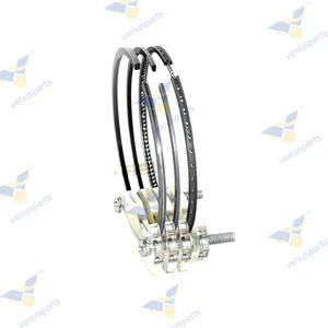 Anel de pistão para empilhadeira Isuzu, 3 cilindros, motor de 83mm, 3LD1, 3LD2, 3LD2, 8-97235-556-0 STD 8 principais vendas pistão 4mm - №8