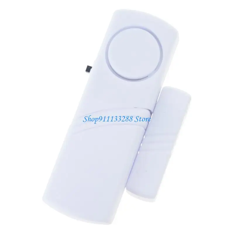 G88D ไร้สายประตูหน้าต่างนาฬิกาปลุกแม่เหล็กกันขโมยเซนเซอร์ไม่มีแบตเตอรี่ 90dB