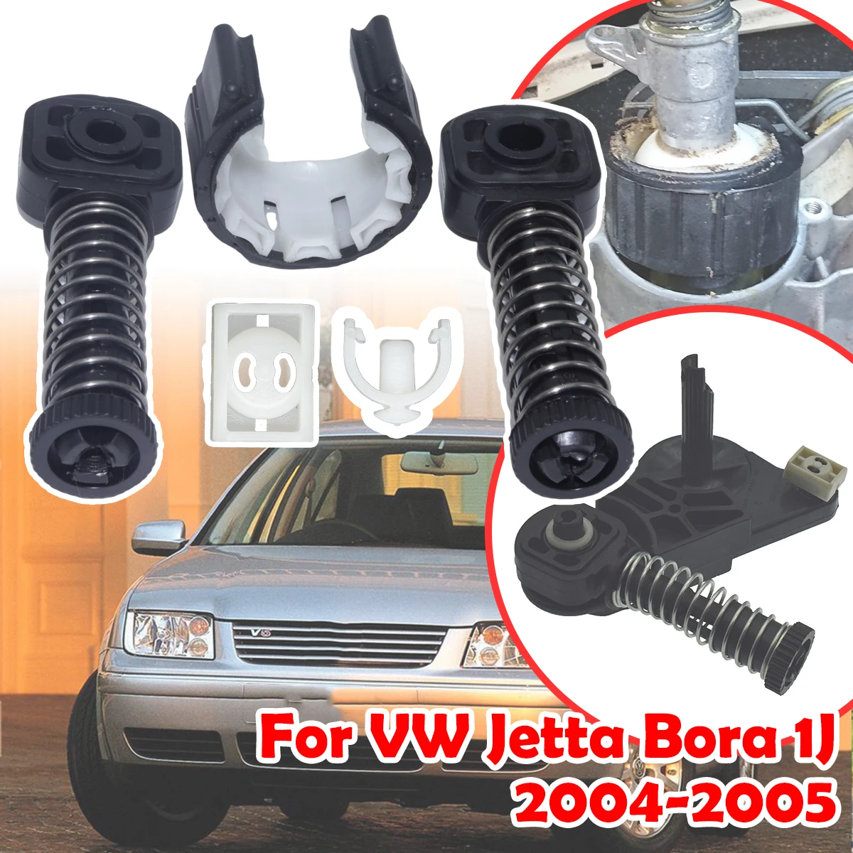 

Manual Shifter Repair Kit For VW Jetta Bora 1J 04-2005 Selector Sliding Shoe Gearbox Enhance Shifter Lever Selector linkage End