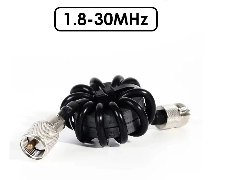 Bobina magnética de estrangulación de onda corta de 1,8-30MHz 200W 1000w para radio de onda corta HF