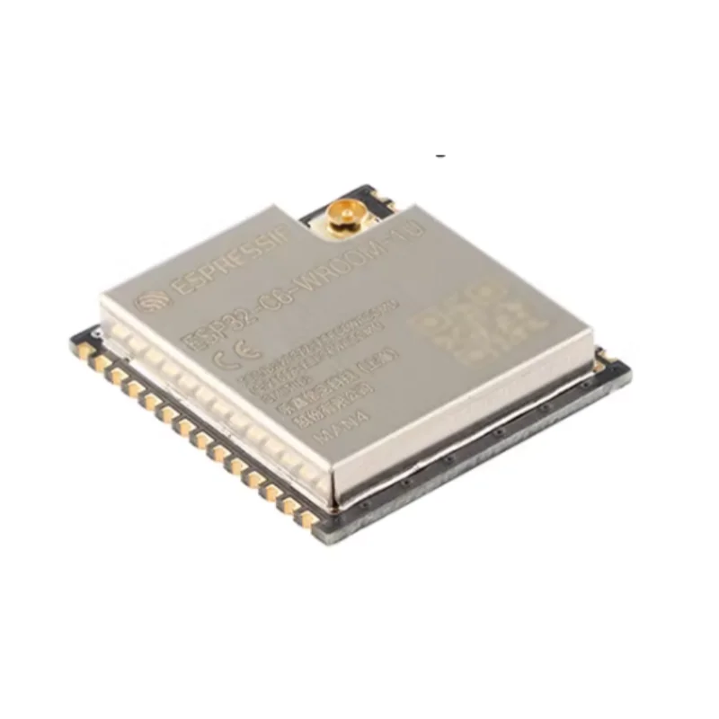 2pcs Original ESP32-C6-WROOM-1U-N4 2.4GHz Wi-Fi 6 Bluetooth 5 Module