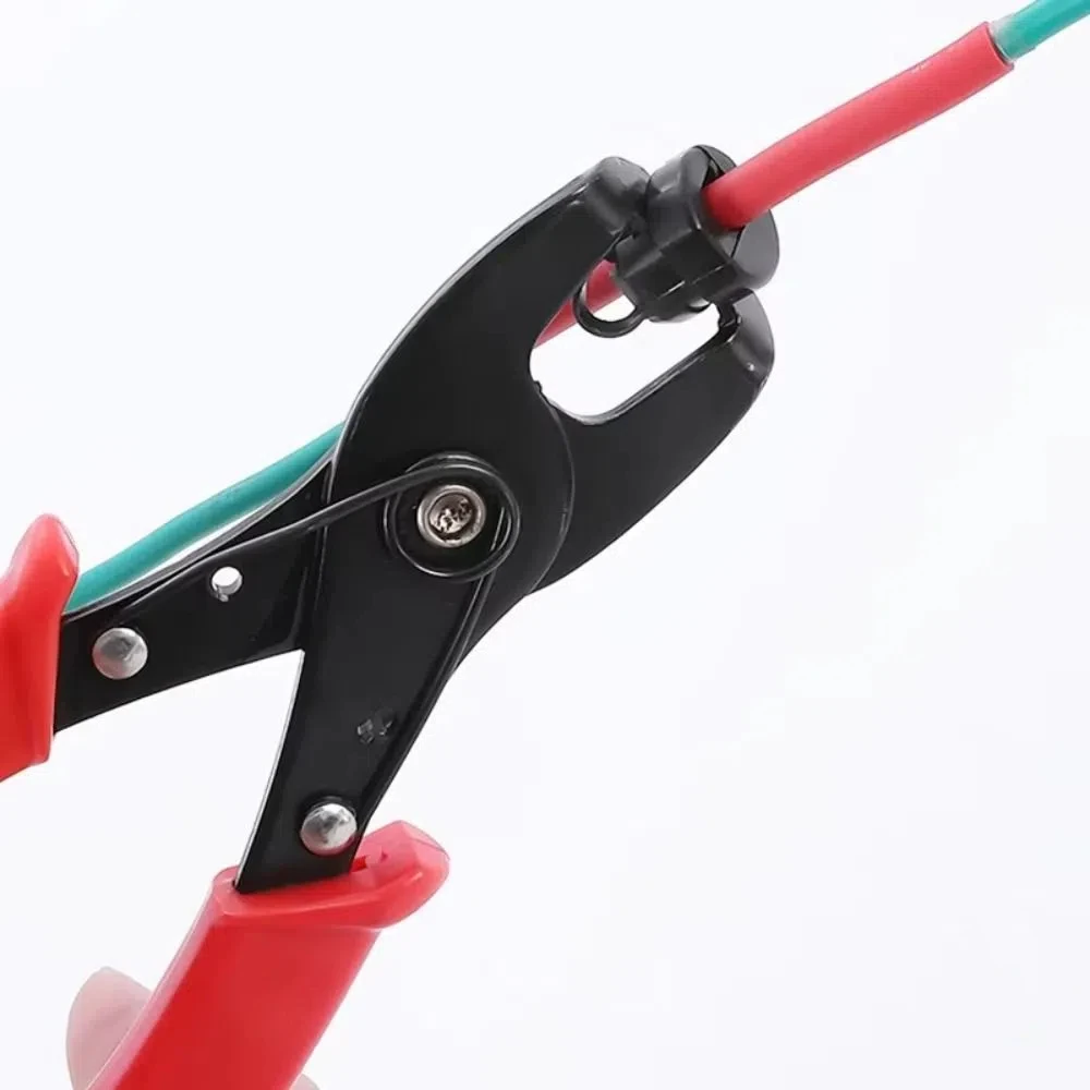 100pcs Plastic Nylon Power Cord Buckle Cable Ties Strap Clamp Protection Wire Sleeve Wear-resistant Self-locking