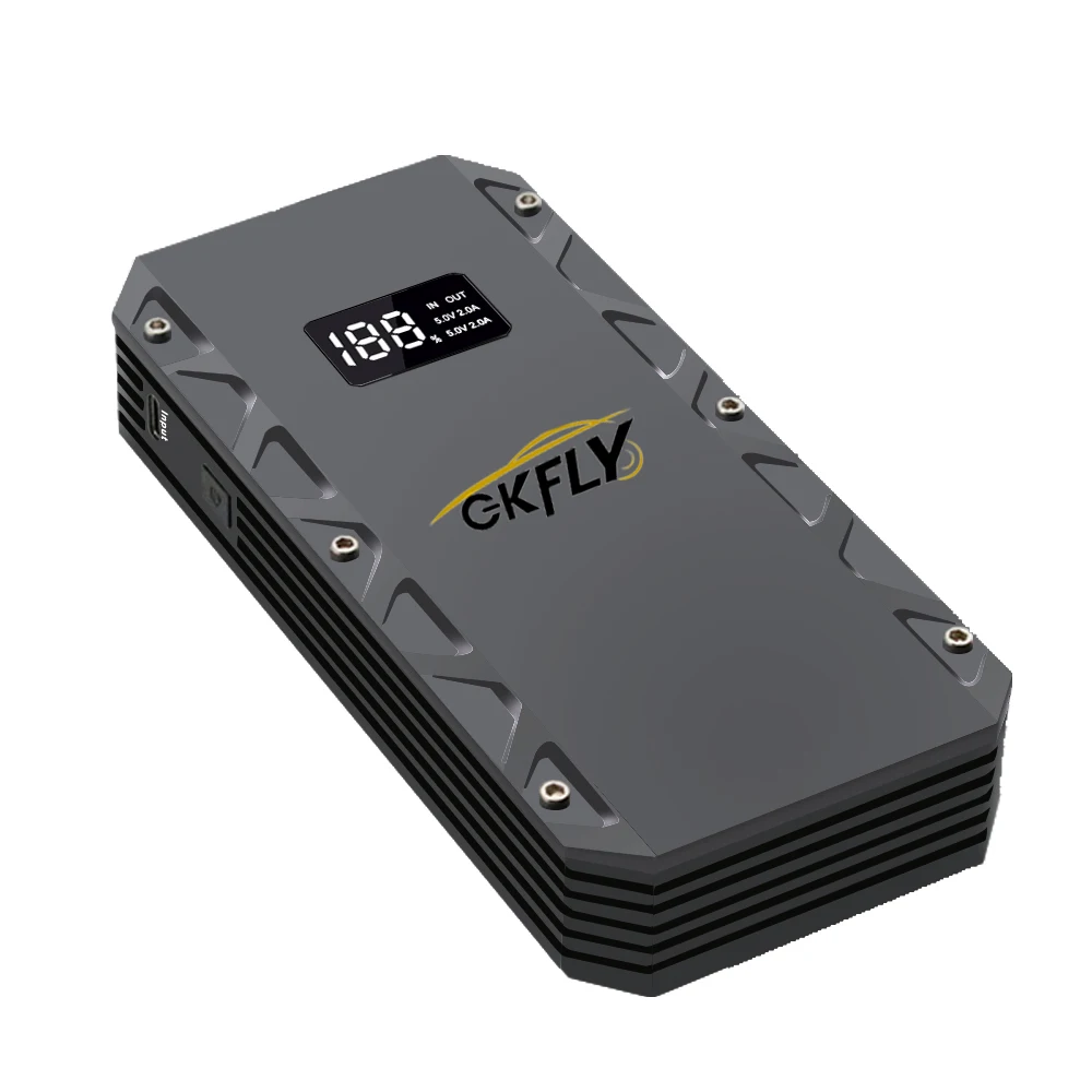 GKFLY 3000A 5000A 9000A Auto Starthilfe Power Bank Tragbare 12V Start Gerät Power Auto Batterie Booster Buster für 10,0 L 8,0 L – Detail 16