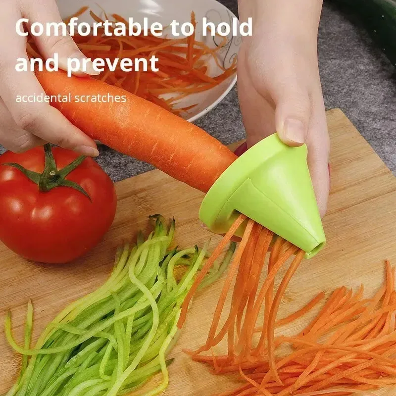 1/2/3Pcs Kitchen Rotating ShredderSpiral Peeler Manual Vegetable Slicer Fruit Potato Radish Grater Gadgets Kitchen Accessories