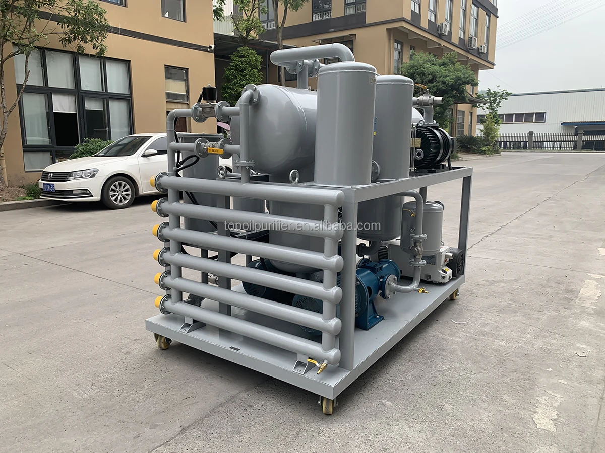 Zweistufige Vakuumpumpe für Abfallisolierung, Öl, Recycling, Transformator, Öl, Reinigungsmaschine