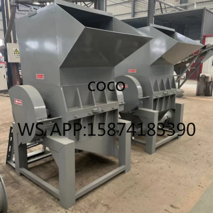 Industrial 30hp Medium Speed Plastic Bottle Crusher Machine