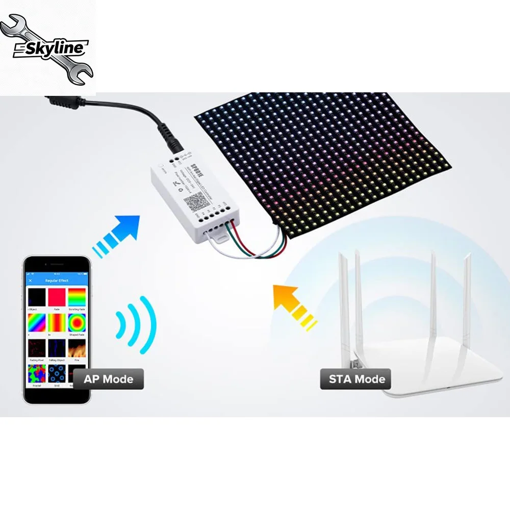 SP801E Wifi Control…