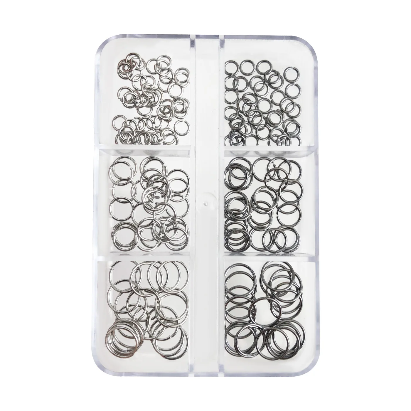 6 شبكات مزيج فاسق ثقب دائرة مستديرة مثقوبة حلقة الأبيض K بندقية سبائك سوداء مسمار الراين زينة مانيكير السحر