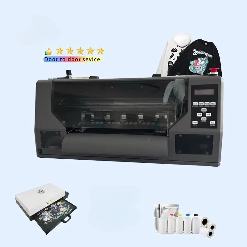 &c Digital DTF Printer  Film Fabric Cloth Tshirt Automatic Impresora  Dimension