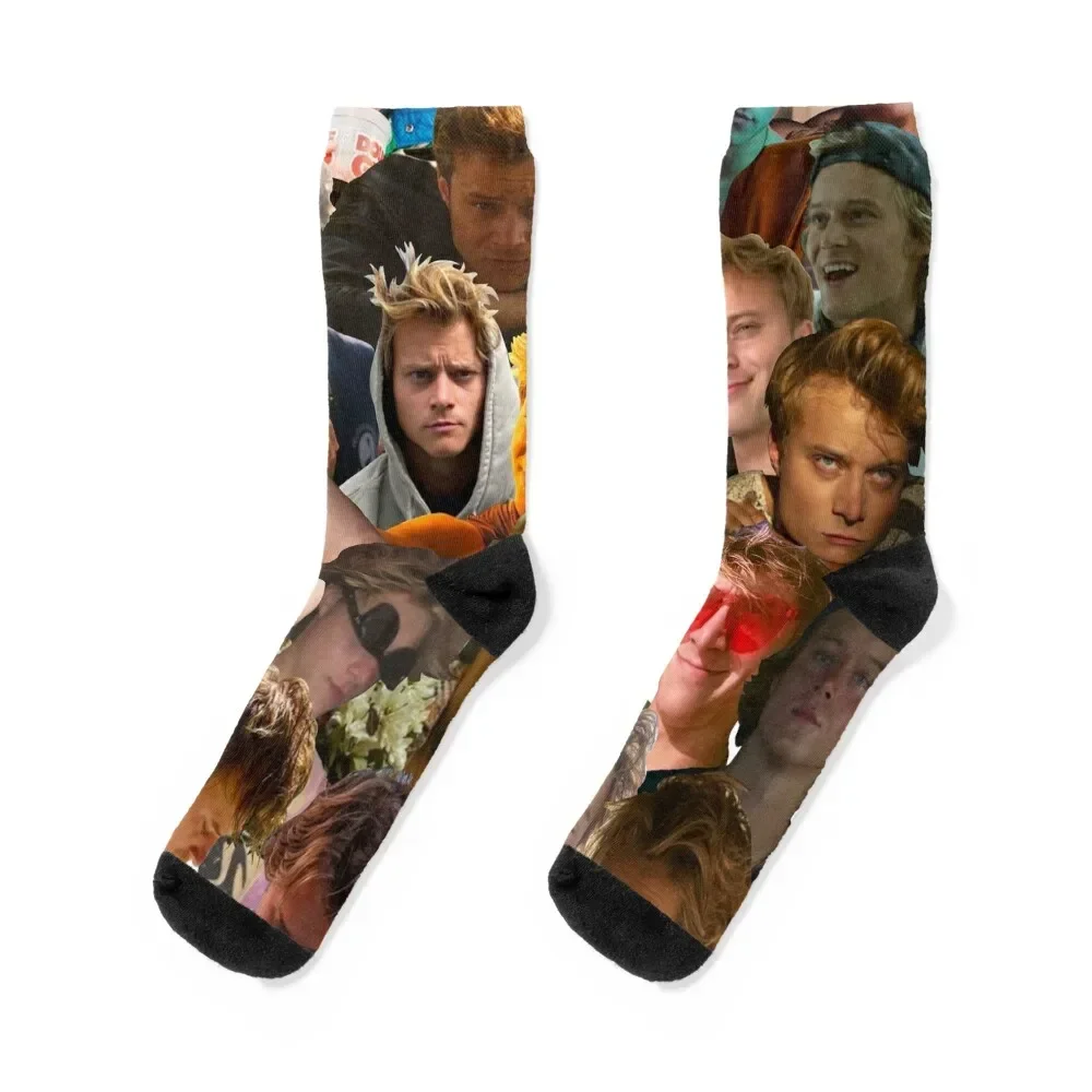 

Rudy Pankow Photo Collage Socks ankle Stockings man Men's Socks Women's