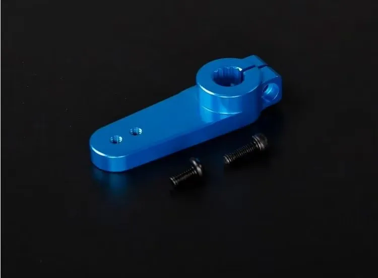 Braço servo de direção totalmente metálico com usinagem de precisão CNC 15T se encaixa SAVOX 0236 para ROFUN KM HPI BAJA 5B 5T 5SC