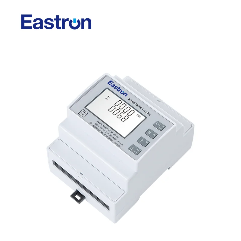 Imagem -03 - Medidor de Energia Trifásico do Trilho do Ruído Sdm630mct-lora Eu868 1a 5a ct Conectado Lorawan Wireles Mutli-function Mid