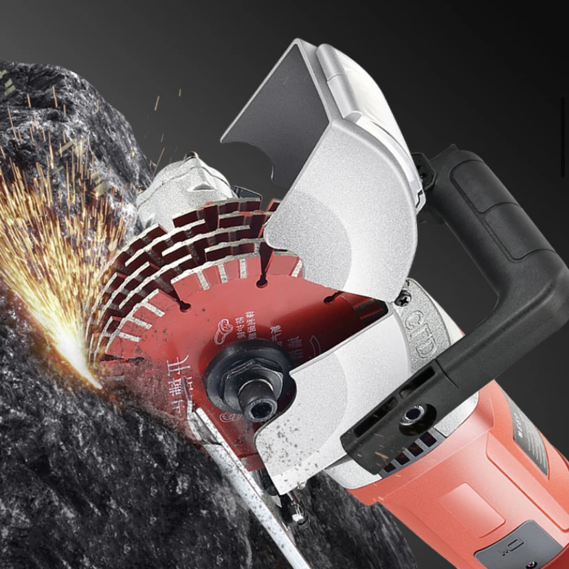 Imagem -05 - Máquina Perseguindo Parede Elétrica Máquina de Sulco de Concreto de Aço Máquina de Sulco Circular Saw Tools Lâmina 135 6500r Min 7800w