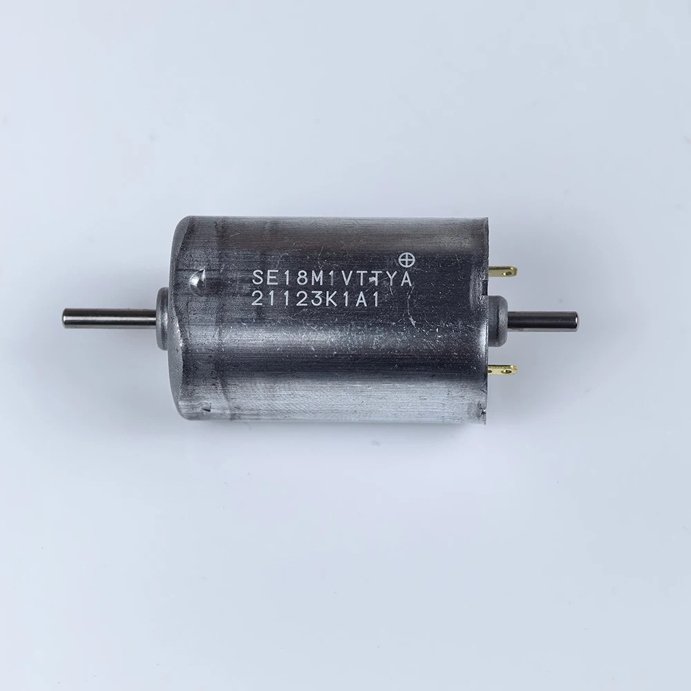 DC 12V 8200RPM Minebea SE18M 18mm Square Dual Shaft Motor 6-Pole Rotor Engine DIY Rail Train Toy Model
