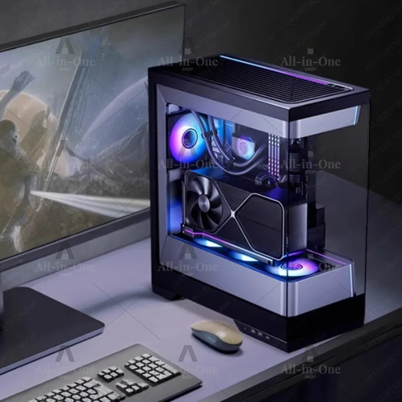 Boîtier PC de bureau EVOLV S2 Windows of Vision avec prise en charge de la carte graphique 5090