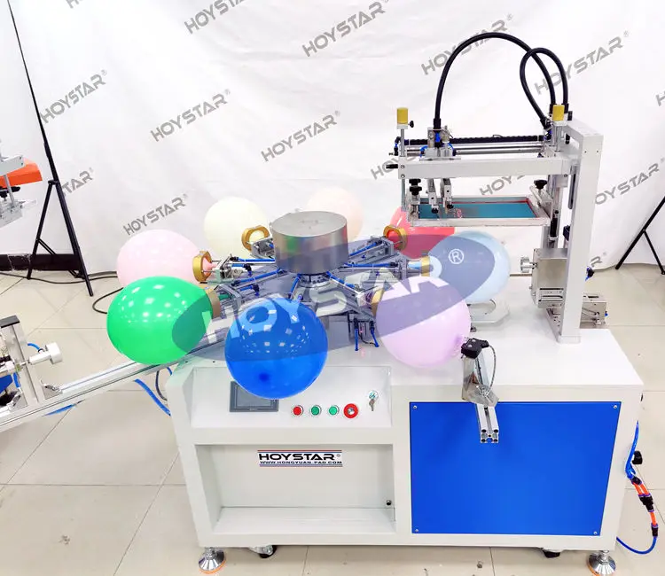 Automatic balloons printing machine Latex Balloon Screen Printer To United State And Mexico