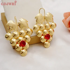 Kristalltraubenblätter für Frauen, glatte unregelmäßige geometrische Früchte, goldene Farbe, Kupferabfall, lila, elegant 6 Hauptverkäufe früh unterstützt - №6