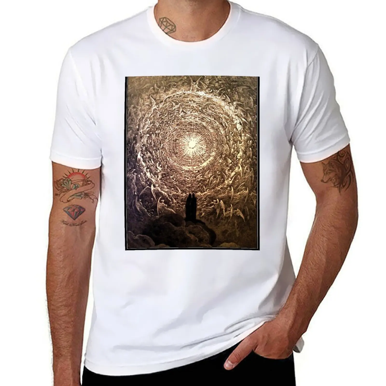 

Circle of Angels - Gustave Doré T-Shirt t shirts designer t shirts for man cotton soft T-Shirt