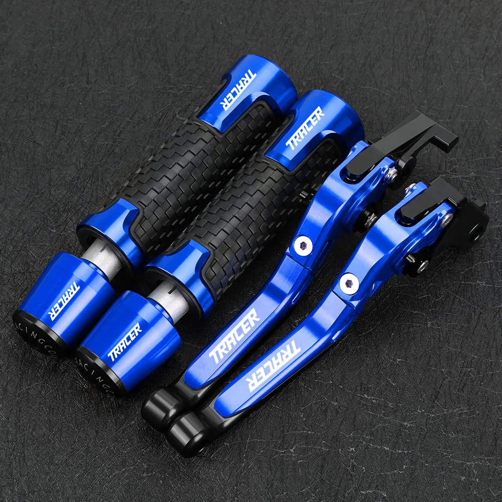 

Motorcycle Accessories Brake Clutch Levers Handlebar Grips Ends For YAMAHA TRACER 900 700 TRACER900 TRACER700 GT ABS TRACER MT09