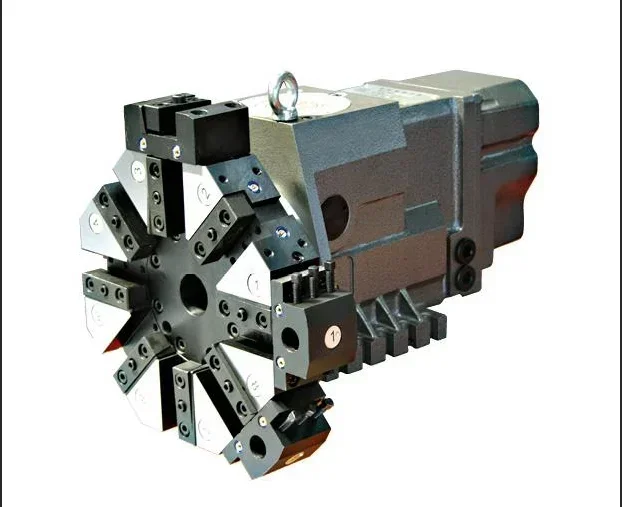 Premium Y Axis Servo Turret With Holder CNC Lathe Replacement Parts